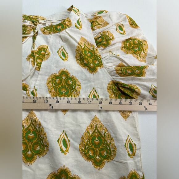 NWT Haute Hippie Linen Blend Short Sleeve and Wide Leg Set Size Large - Picture 14 of 16